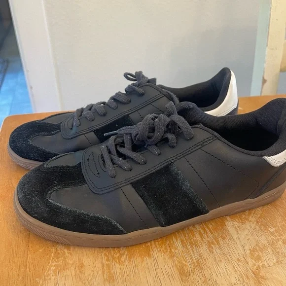 Zara Faux Leather and Suede Tennis  Shoes size 39 - Picture 2 of 5